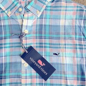 Vineyard Vines NWT boys button-down shirt, size XL/18.